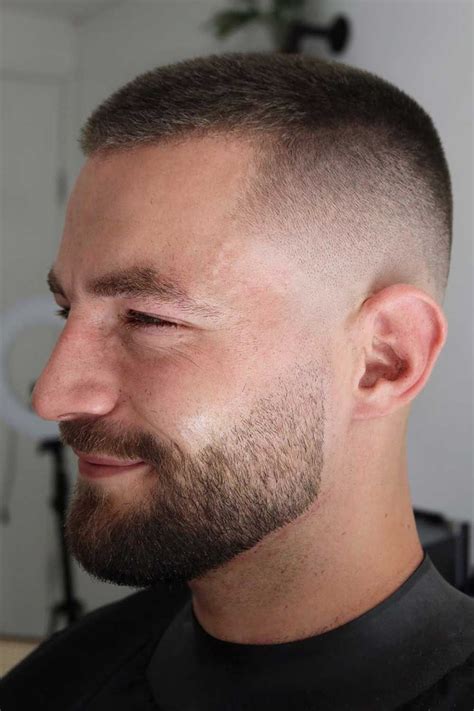 16 Awesome Dressing For Men With Buzz Cut Hairstyle
