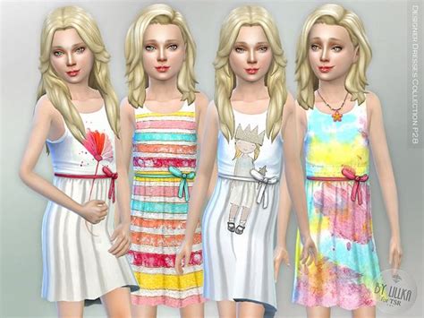 The Best Clothing For Kids By Lillka Sims 4 Cc Kids