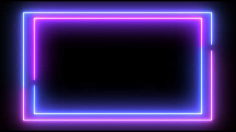 Neon Frame Wallpaper Blue Purple Wallpaper Youtube