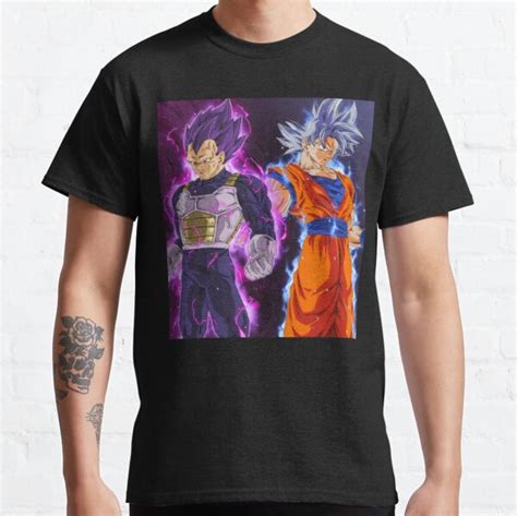 Goku Ultra Instinct And Vegeta Ultra Ego T Shirt For Sale By