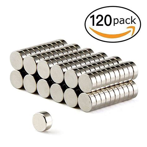 Findmag 120 Pack 6 X 2 Mm Small Magnets Mini Magnets Small Round