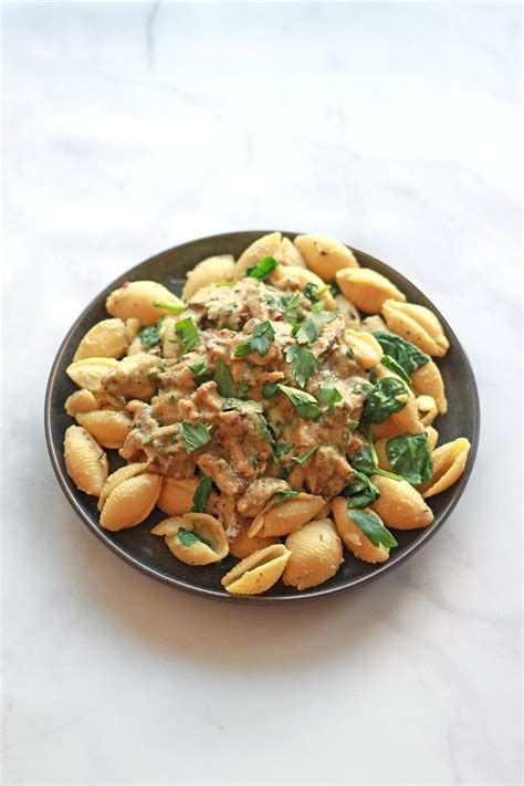Try out these tasty and easy low cholesterol recipes from the expert chefs at food network. Low Fat Vegan Stroganoff Pasta with Mushrooms (Gluten-Free) - Zen and Zaatar