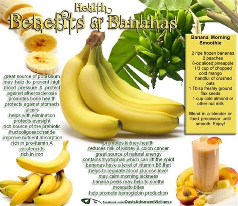 Banana Health Benefits Voeding Gezond Sap Recepten Gezond Eten