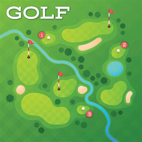 Golf Course Clip Art Vector Images And Illustrations Istock