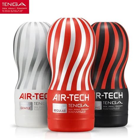 Japan Original Tenga Air Tech Reusable Vacuum Male Masturbator Cup Soft