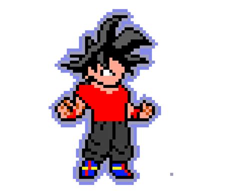 Ultra Instinct Evil Goku Pixel Art Maker