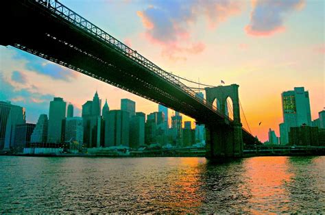 After a brief photo shoot at the oculus, the plan was to get to brooklyn bridge for sunset. Brooklyn Bridge Sunset Photograph by Diana Angstadt