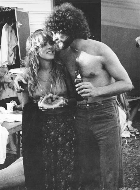 “stevie And Lindsey Backstage At The Sunday Break Ii Show In Austin Tx September 5 1976