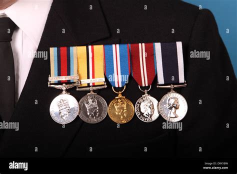 British Military Campaign Medals For Afghanistan On Left And Iraq