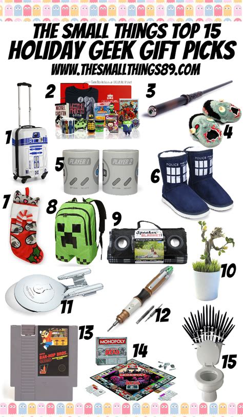 Shop For That Special Geek In Your Life This Year Check Out My Top 15