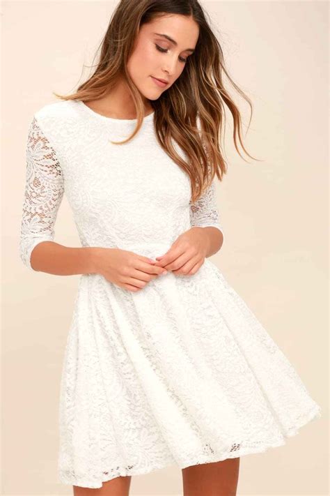 Little White Dresses Perfect For Spring Or Bridal Events Little