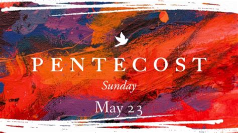 Pentecost Sunday Youtube