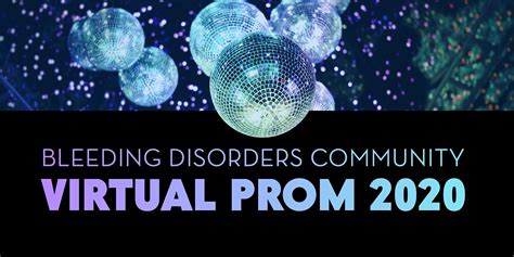 Bleeding Disorders Community Virtual Prom 2020 Nyc Hemophilia Chapter