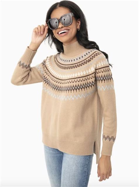 9 Chic And Classic Sweater Options For Women Fair Isle Sweater
