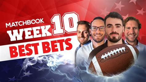 Nfl Week 10 Best Bets Youtube