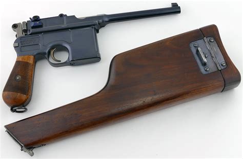 Mauser C96 9mm Export Pre War Commercial Mauser Banner Chamber
