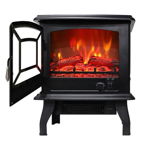 Ktaxon 1400w Small Electric Fireplace Indoor Free Standing Stove