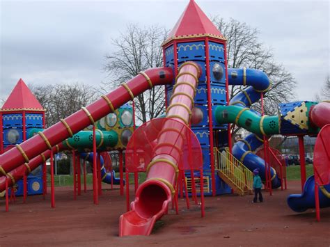 Heidelberg Germany At The Playground