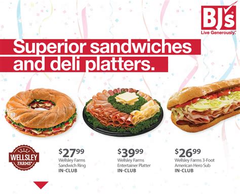 Bjs Wholesale Club Plan Your Next Celebration And Save Time And