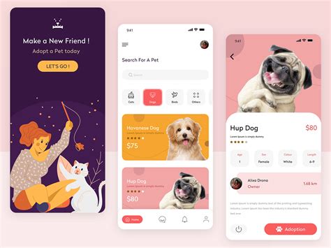 Best Pet Adoption App By Excellent Webworld On Dribbble