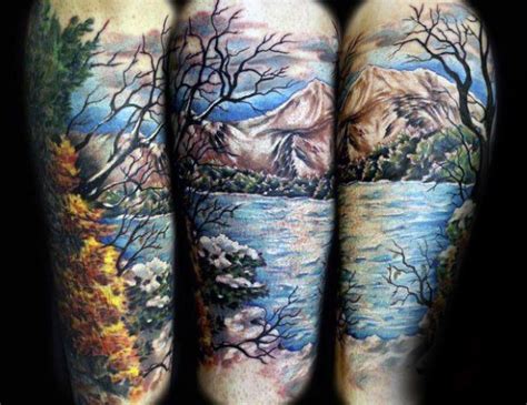 47 Tatuajes De Lagos Y Lagunas Con El Significado