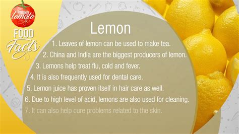 Lemon Facts Rt Youtube
