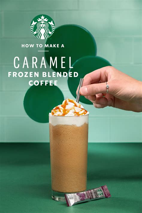 How To Make A Starbucks Caramel Frozen Blended Coffee At Home