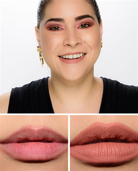 Sephora Warm Nude 75 Cream Lip Stain Review Swatches