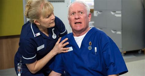 Casualty Star Cathy Shipton Defends Derek Thompsons Super Size Salary