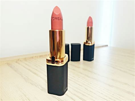 Loreal Evas Nude Colour Riche Lipstick Review Fancieland