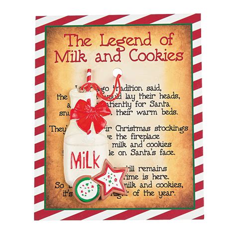 Legend Of The Milk And Cookies Ornaments Now In Our Store Stop In And