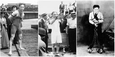 20 Amazing Photographs Of Harry Houdini A Famous Magician And Escape