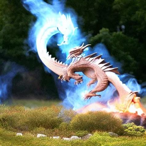 Dragon Breathing Fire Openart