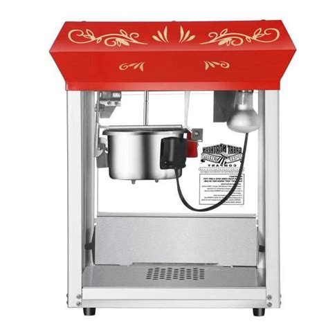 Great Northern Foundation 6 Oz Red Countertop Popcorn Machine