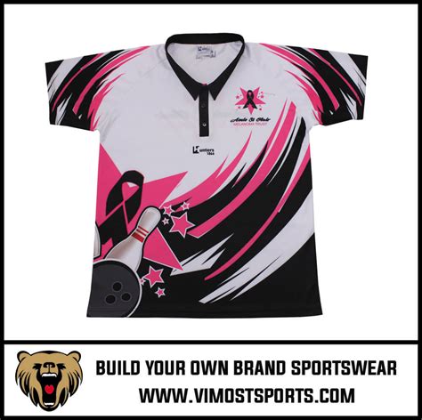 Custom Design Bowling Shirts With Sublimation Printing Supplier