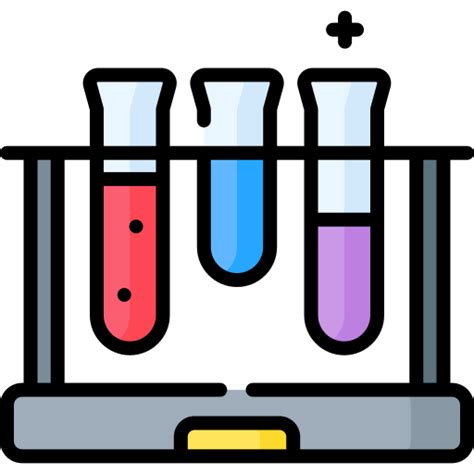 Test Tubes Special Lineal Color Icon