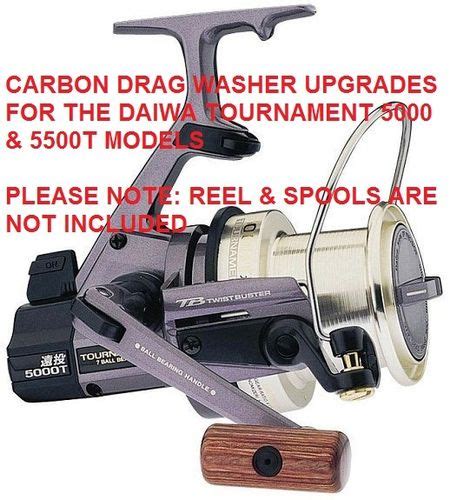 DAIWA TOURNAMENT TS 5000 5500T CARBONTEX DRAG S Jim S Reel Shop
