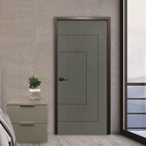 Best Stainless Steel Bedroom Door In Sg Groove Line Design 1808