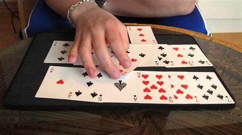 Drop the top cards on the bottom and tell them to say stop when they want to. Card Trick - EASY - For Beginners! - YouTube