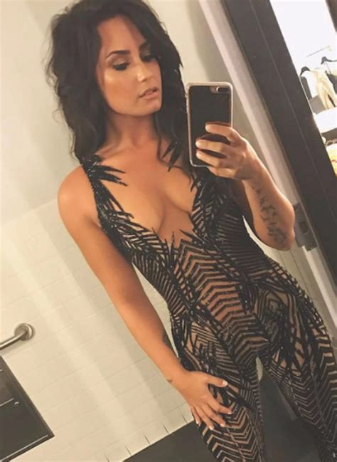 Demi Lovato Sexy Dirty Love Star Sings About X Rated Snaps Daily Star