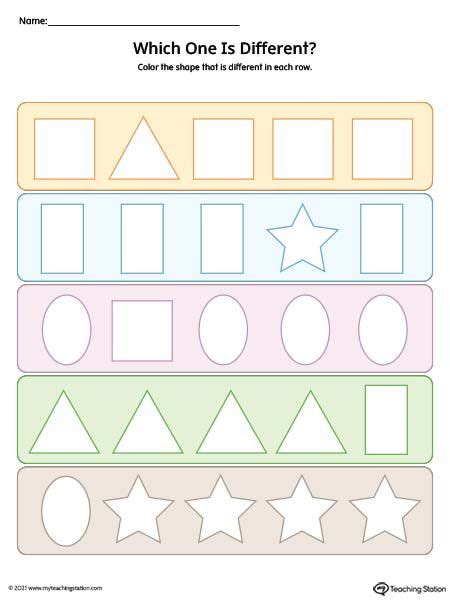 Early Childhood Shapes Worksheets Shapes Worksheets Early Childhood