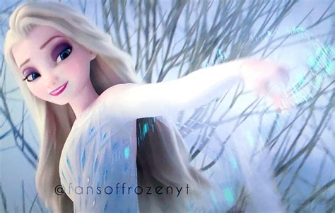 Queen Elsa Frozen 2 White Dress Movie Bmp E