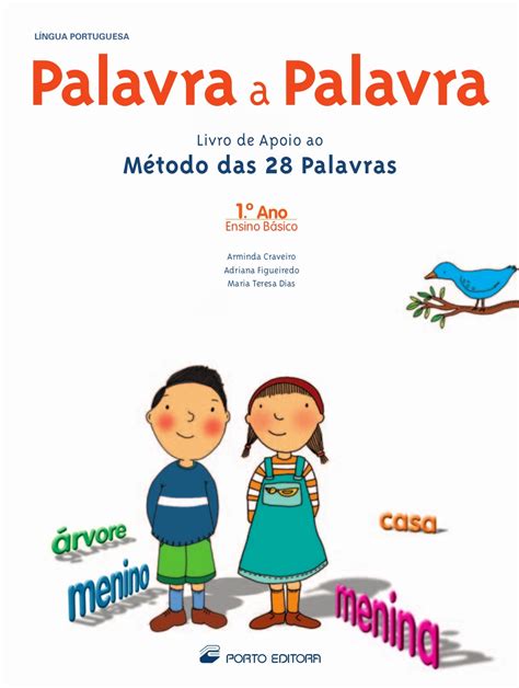 Palavra A Palavra Livro De Apoio Ao MÉtodo Das 28 Palavras 1º Ano