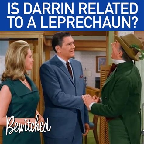 Is Darrin Related To A Leprechaun Bewitched Neighborhood Intimate