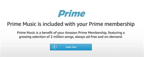 Amazon Prime Member Try Prime Music Is Included In Membership And Is