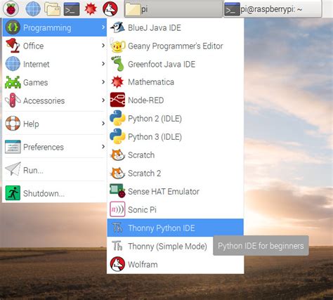 Raspberry Pi Python Development Environment Raspberry