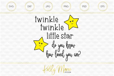 Twinkle Twinkle Little Star Svg