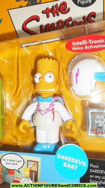 Simpsons Bart Simpson Daredevil Playmates World Of Springfield Moc Actionfiguresandcomics