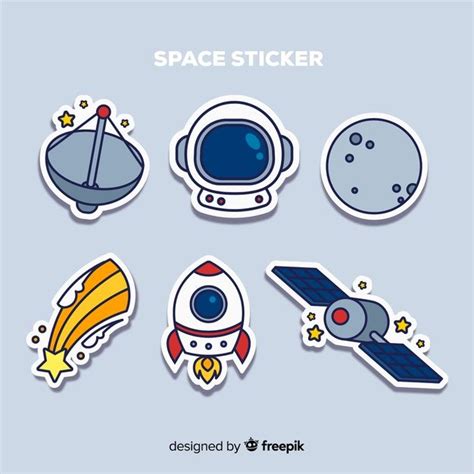 Aesthetic Space Stickers Printable The Adventures Of Lolo