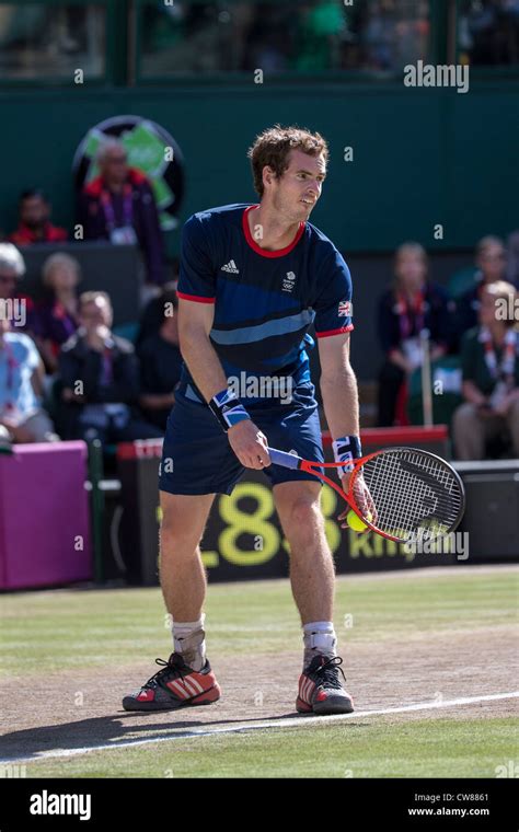 Andy Murray Gbr Wins The Gold Medal In The Mens Tennis Final At The